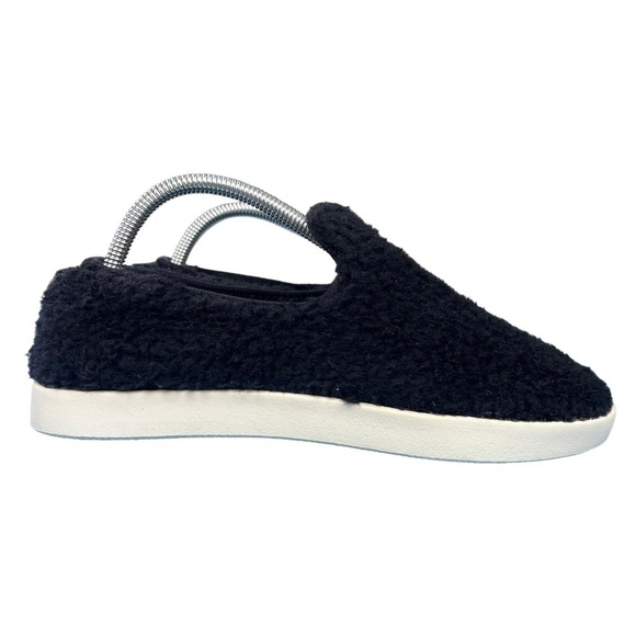 Allbirds Wool‎ Lounger Fluff Slip On Sneakers Black Womens Loafers Size 9 - Picture 1 of 11